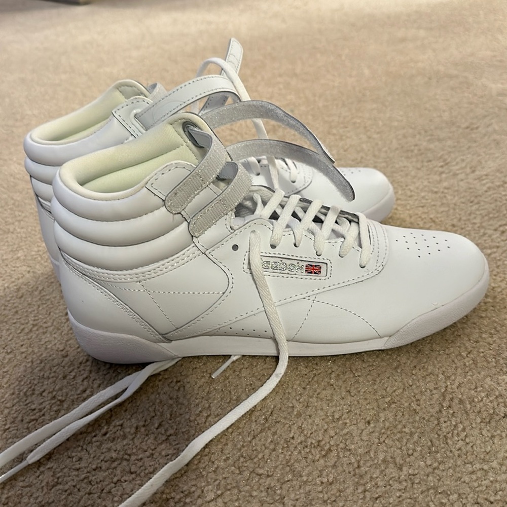 Old school high top reeboks